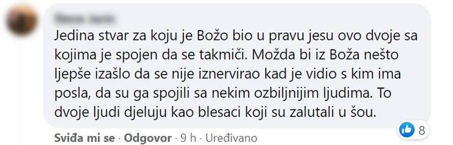 Božidar je štrajkao pa ispao: 'Takvog lika kao što je Božek ni braća Grim ne bi mogla izmisliti'