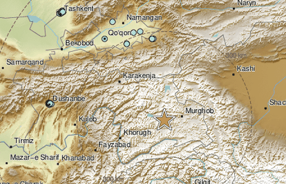 Tadžikistan pogodio jak potres magnitude 6,8 po Richteru: Epicentar kod granice s Kinom