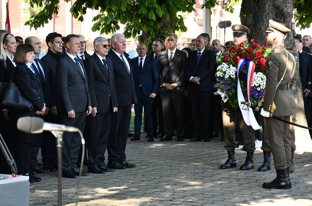 Okučani:  Obilježavanje 31. obljetnice vojno-redarstvene operacije "Bljesak"