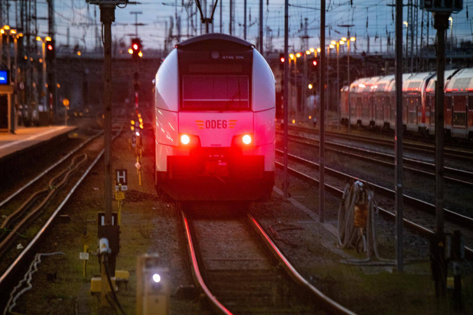 Warning Strikes in Germany - Stralsund Station