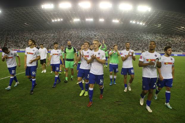 Split: HNK Hajduk pobijedio GNK Dinamo rezultatom 1:0