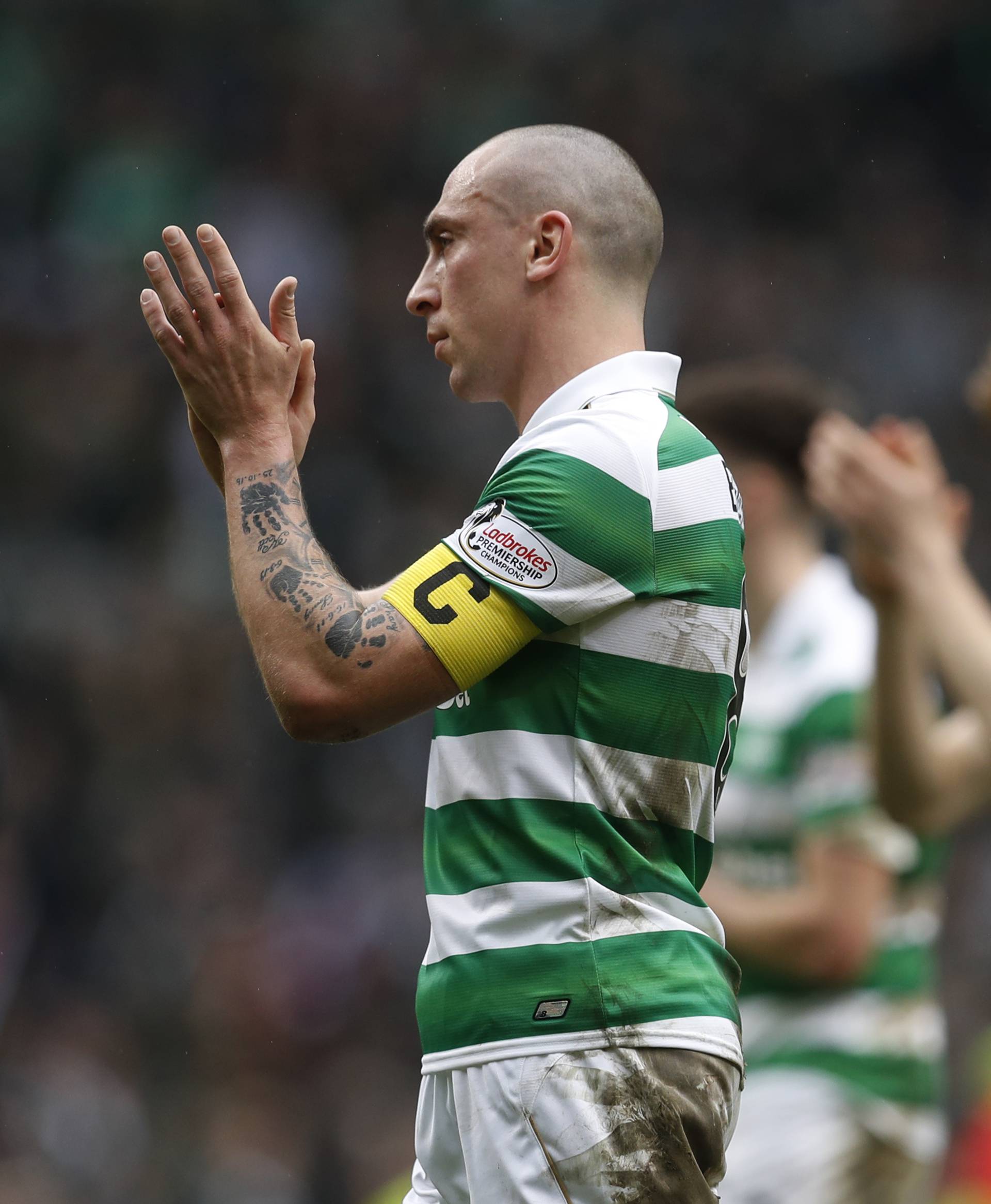 Celtic's Scott Brown after the match