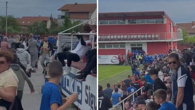 VIDEO Dinamovci izazvali delirij u Sesvetama! Svi žele fotku s Petkom, Ademi baca dresove