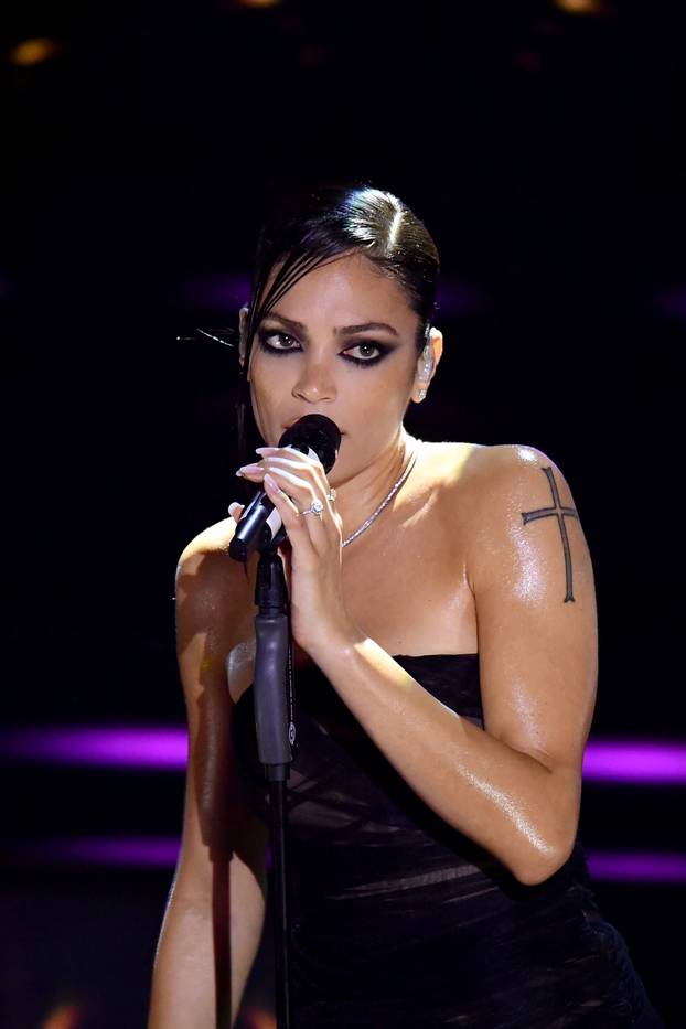 Sanremo, 73rd Italian Song Festival, Third Evening. The singers.