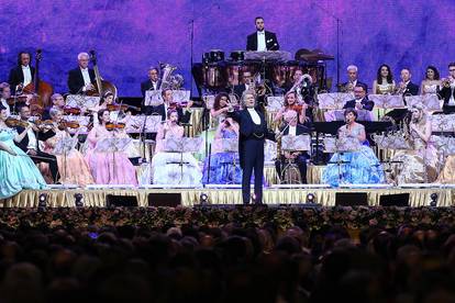 Andre Rieu nastupio  je  u Zagrebu