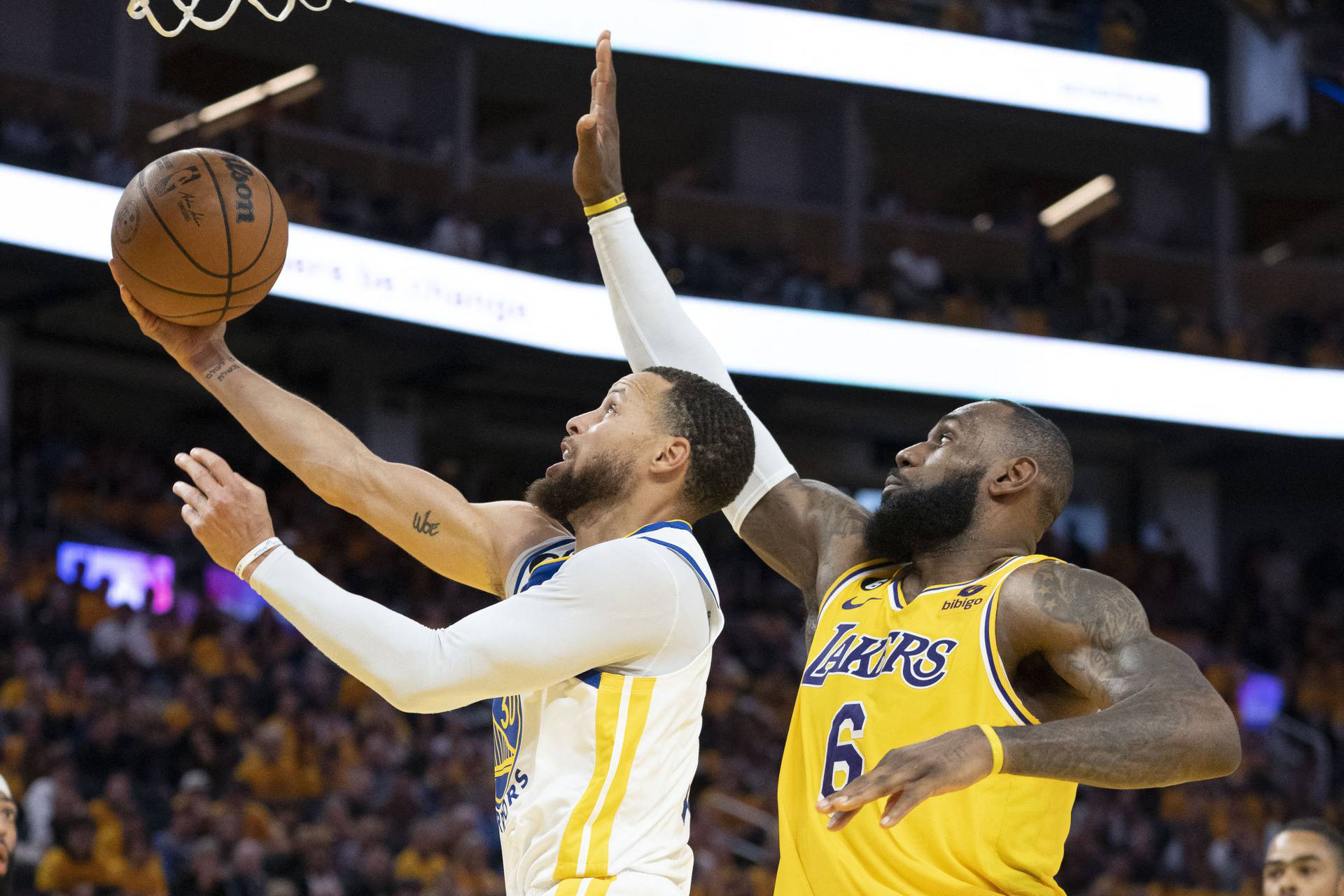 NBA: Playoffs-Los Angeles Lakers at Golden State Warriors