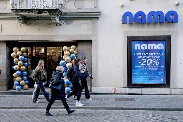 Zagreb: Otvorena NAMA u Radićevoj