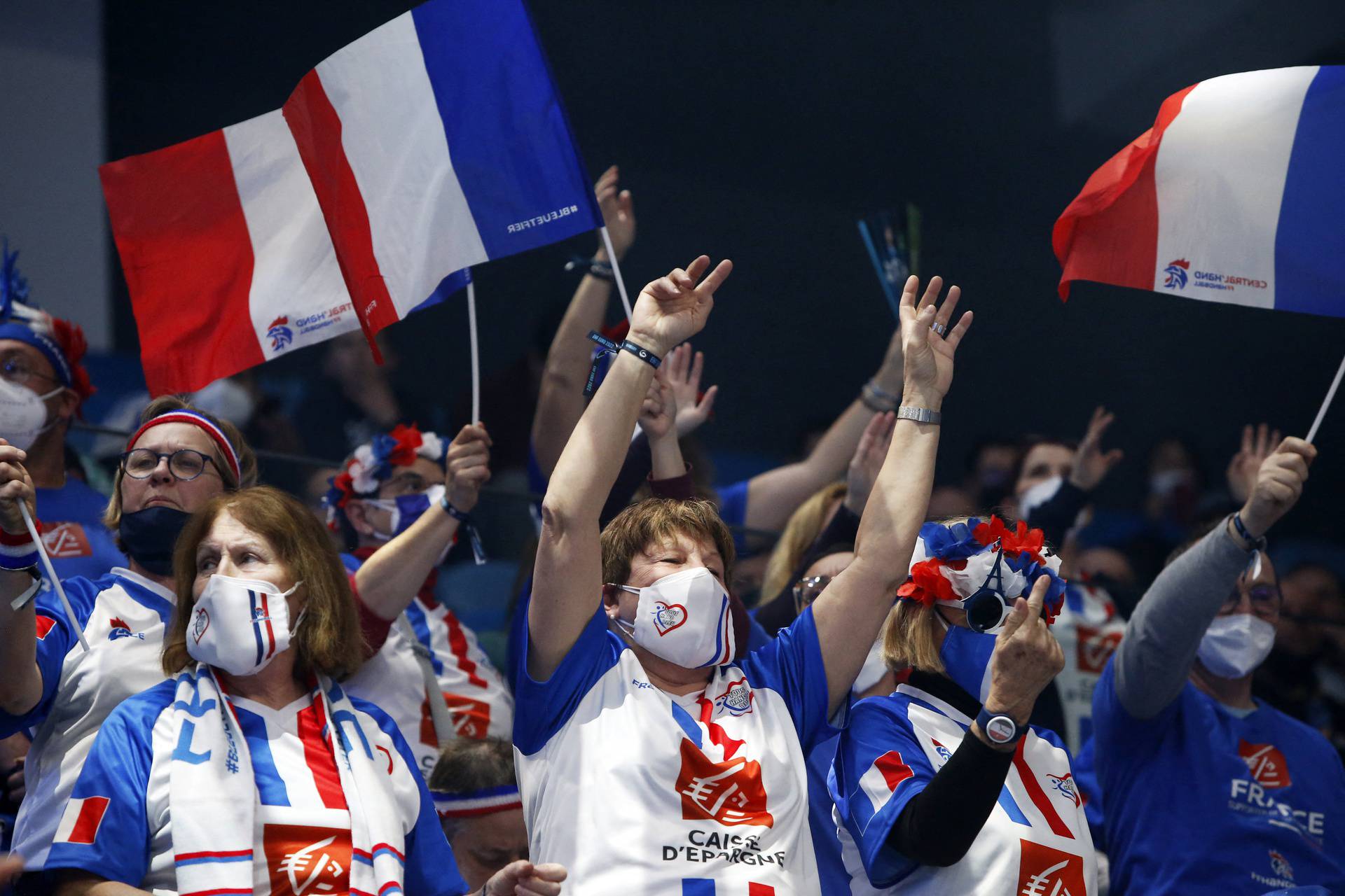 EHF 2022 Men's European Handball Championship - Group C - France v Serbia