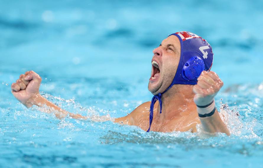 OI: Polufinale vaterpola, Mađarska - Hrvatska