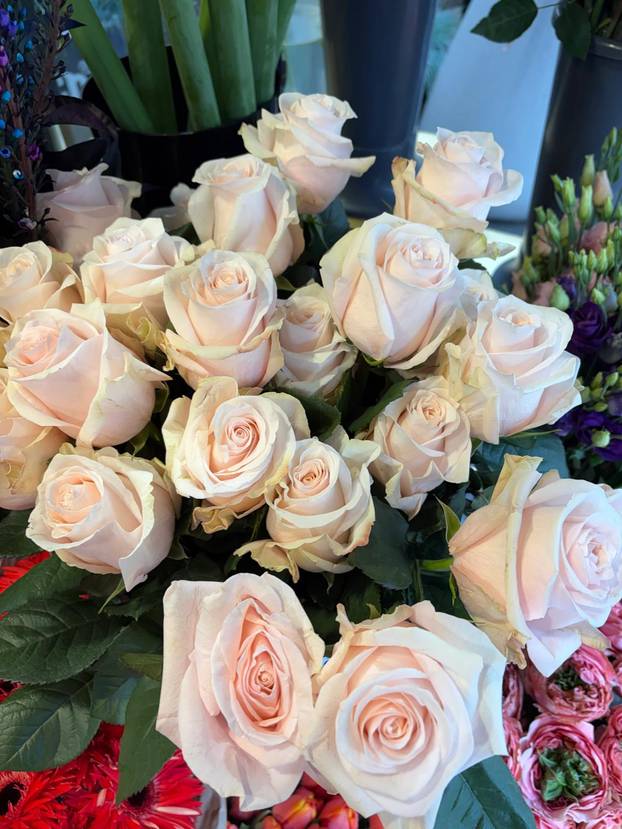 FOTO Od 4 eura do 'bankrota': Pogledajte cvijeće i bukete koji će se kupovati za Valentinovo