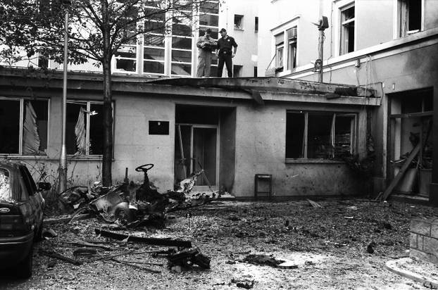 Rijeka: Eksplozija bombe pred zgradom MUP-a 20. listopada 1995. godine