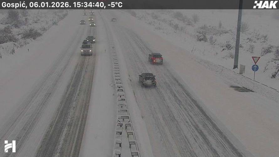 UŽIVO Zbog mećave i vjetra potpuno je zatvorena dionica autoceste A1! Oglasio se HAK