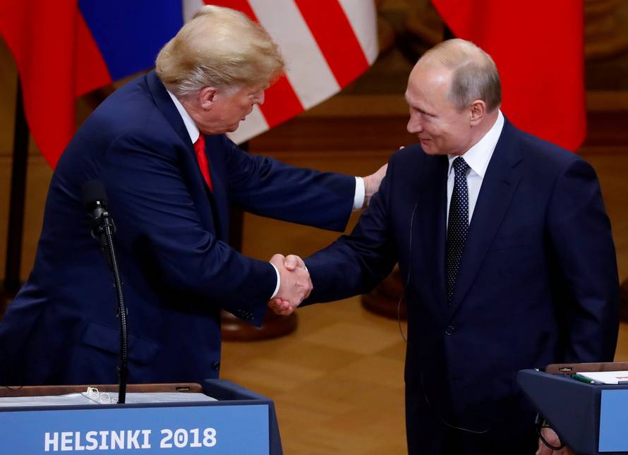 FILE PHOTO: Trump-Putin summit in Helsinki