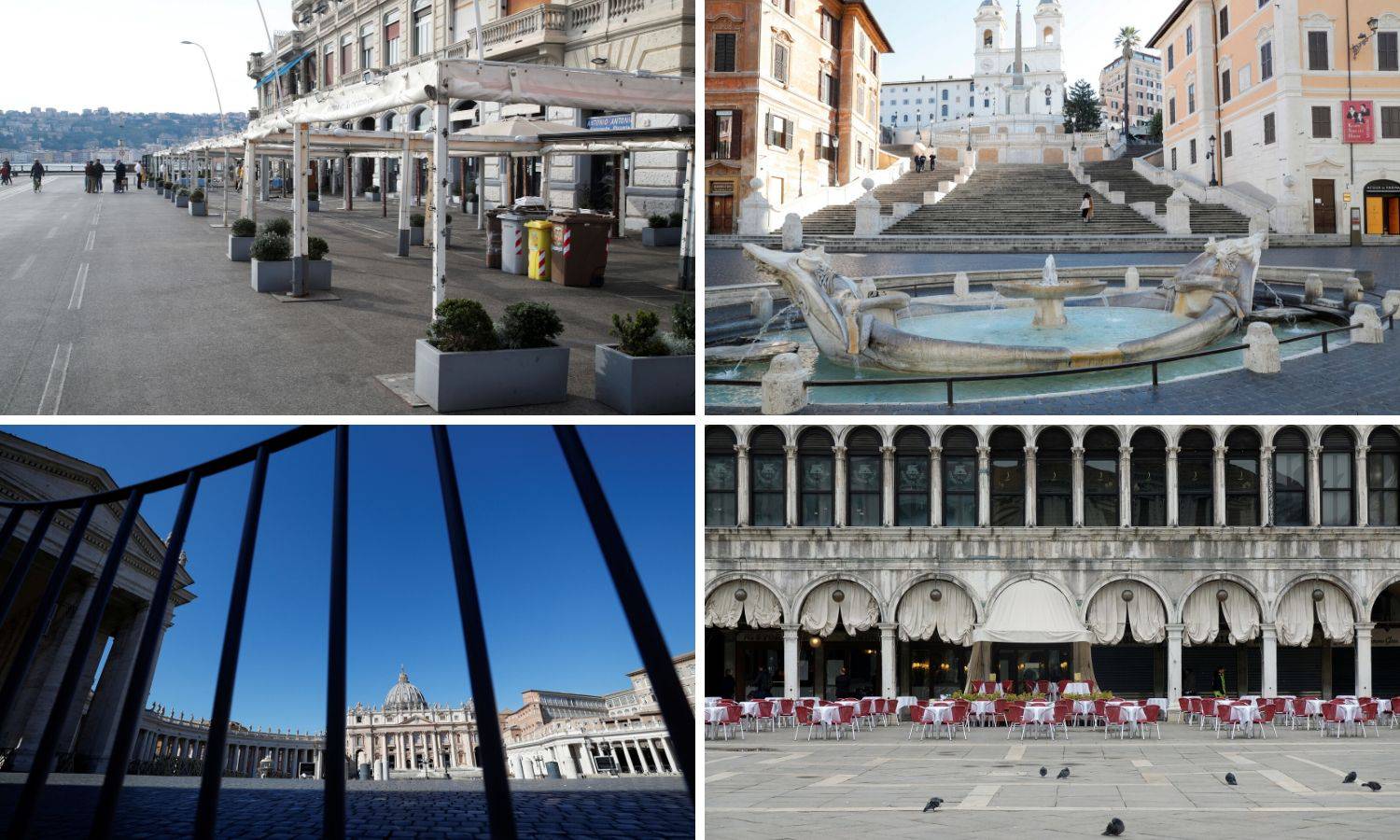 Pogledajte pustoš u Veneciji, Veroni, Vatikanu, Assisiju...