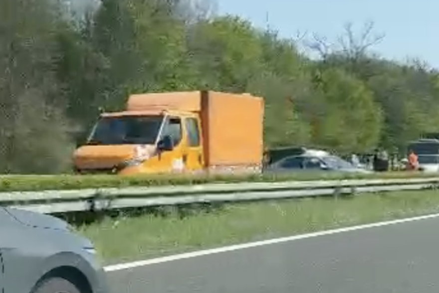 Kaos prije Desinca u smjeru Karlovca