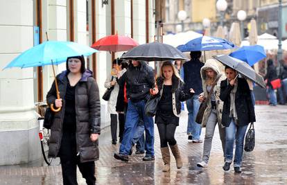 U utorak će u cijeloj Hrvatskoj pasti kiša, a temperature pasti