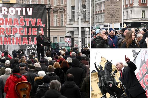 VIDEO Ogorčeni umirovljenici: 'Jedva imam za život, unucima ne mogu kupiti ni čokoladu...'