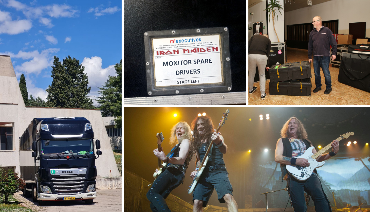 Oprema Iron Maidena već se iskrcava, u Splitu će bend biti 26 dana i vježbati za turneju