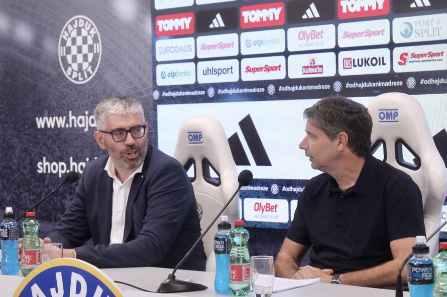 Split: Goran Vučević predstavljen za novog sportskog direktora Hajduka