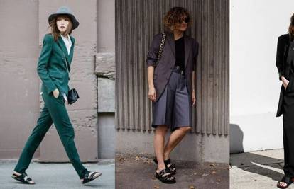 Ljetna modna fora: Odijelo uz natikače inspirirane retro stilom