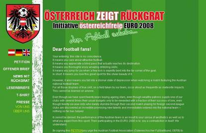 Kazna za organizatora peticije protiv Austrije