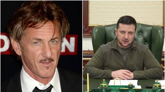 Sean Penn uoči dodjele Oscara: 'Ako Zelenski neće govoriti na dodjeli, uništit ću svoje kipiće'