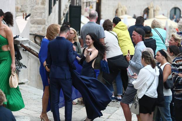 ARHIVA - 2024. Dubrovnik: Vjenčanje Nicole Artukovich i Liama Stewarta u crkvi sv.Ignacija