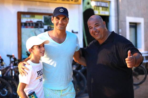 EKSKLUZIVNO Roger Federer ljetuje u Hrvatskoj i slika se s obožavateljima 