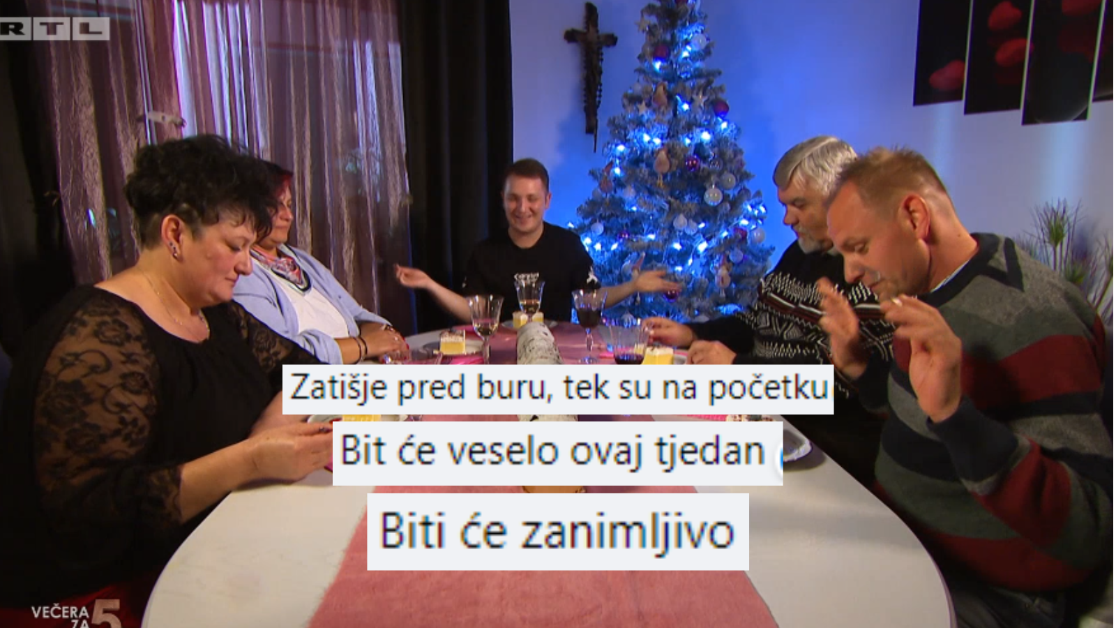 Gledateljstvo o ekipi iz 'Večere': Božo je tu, Dario je tu, pa ovaj tjedan će biti veselo i zanimljivo