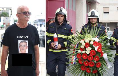 Otac stradalog vatrogasca (17) ima majicu s natpisom Ubojice