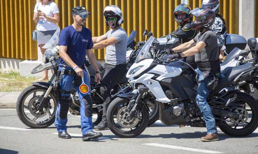 Motociklistima  stižu kazne do 7 tisuća kuna radi prosvjeda