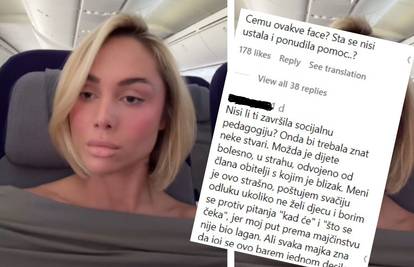 Hrvatska influencerica snimala uplakano dijete u avionu pa izazvala burne reakcije