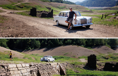 U oldtimeru iz '66. se provozao još starijom cestom - Lujzijanom koju skriva Lokvarsko jezero