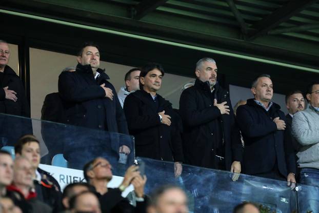 Rijeka: Kvalifikacijska utakmica između Hrvatske i Gruzije U-21 reprezentacije.