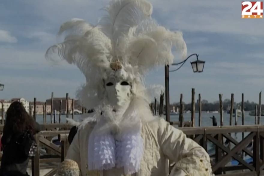 Krcati Trg sv. Marka: Započeo je prvi venecijanski karneval nakon početka pandemije