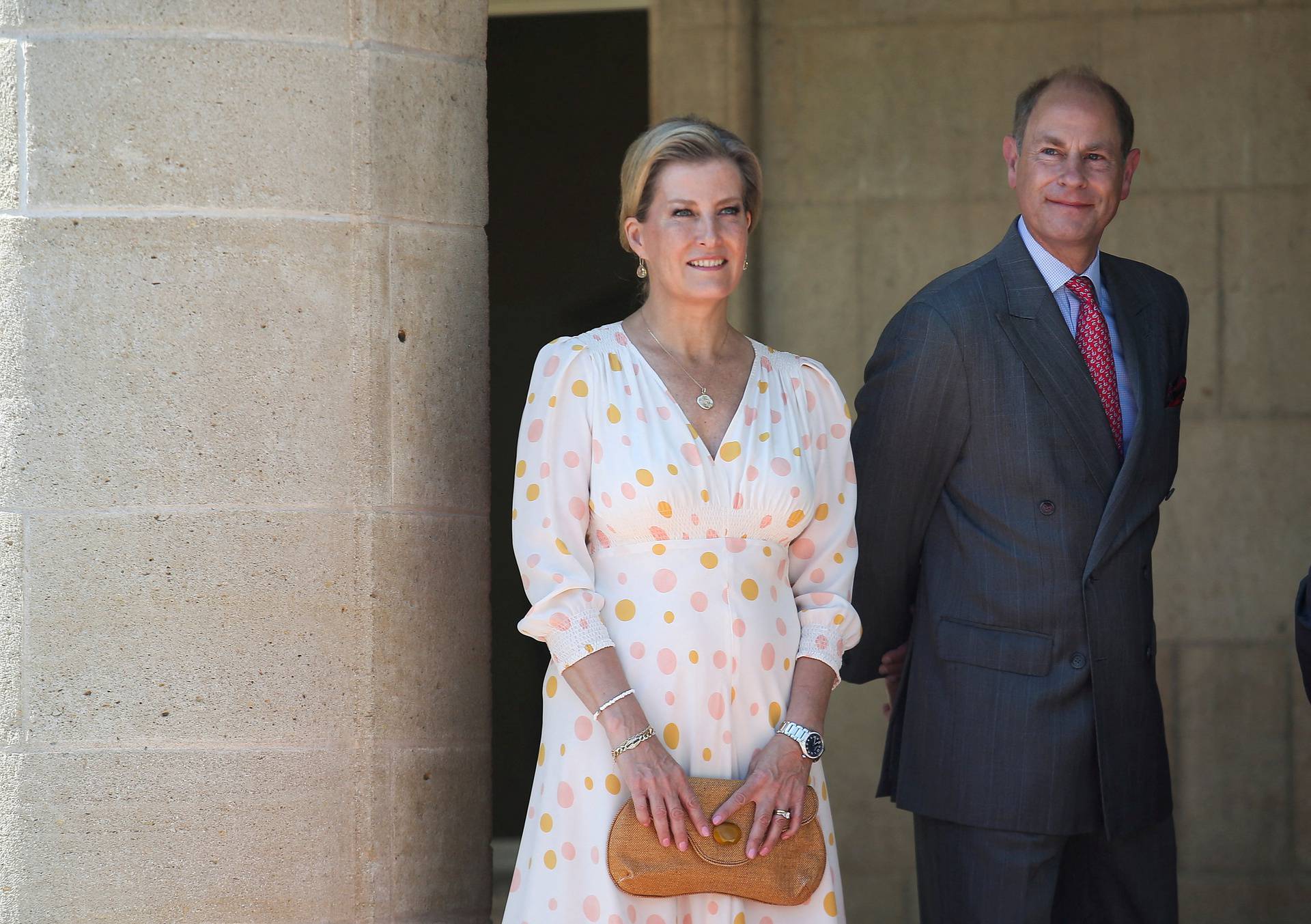 FILE PHOTO: Cyprus President Nicos Anastasiades and Britain's Prince Edward meet in Nicosia