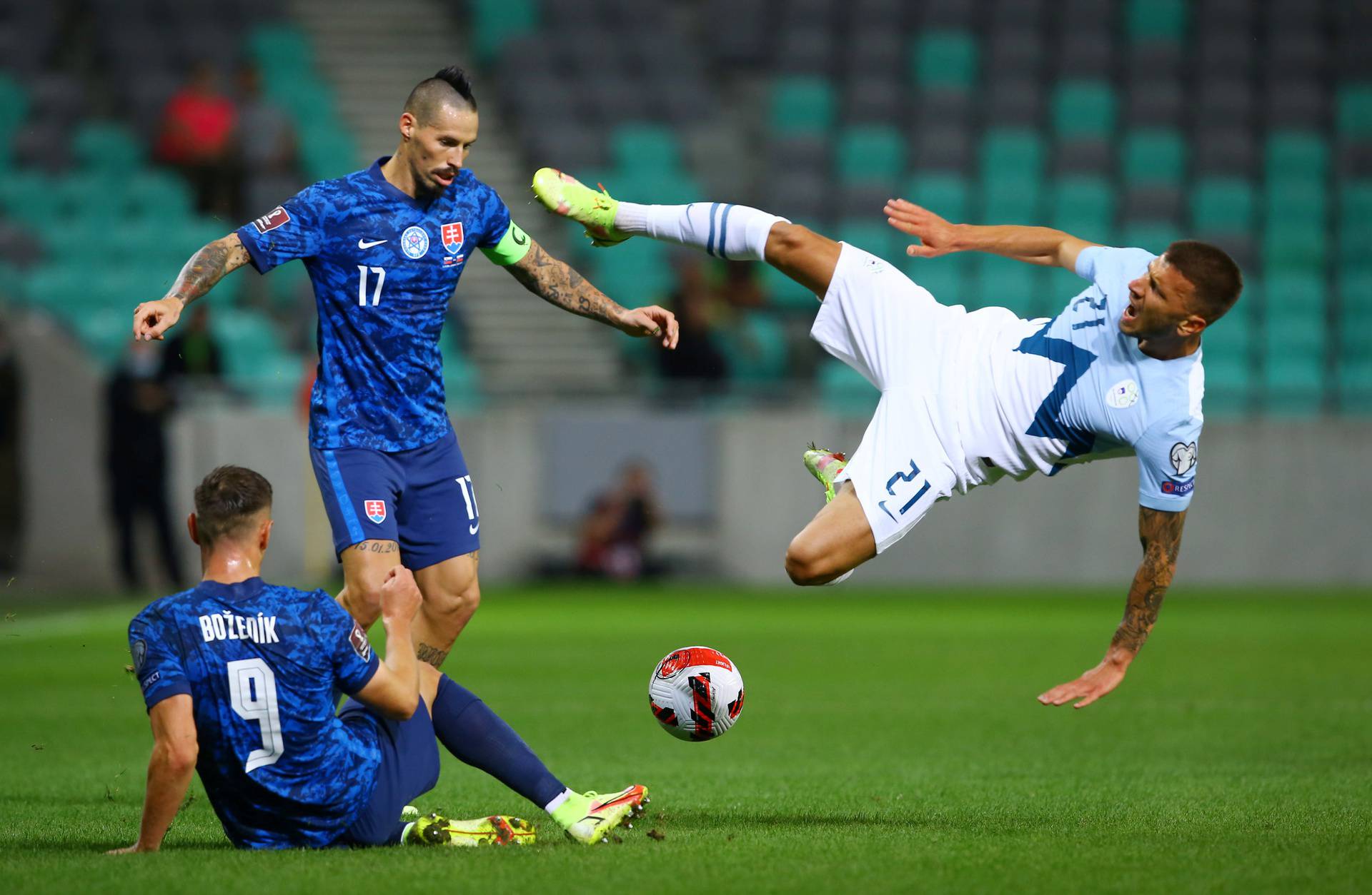 World Cup - UEFA Qualifiers - Group H - Slovenia v Slovakia