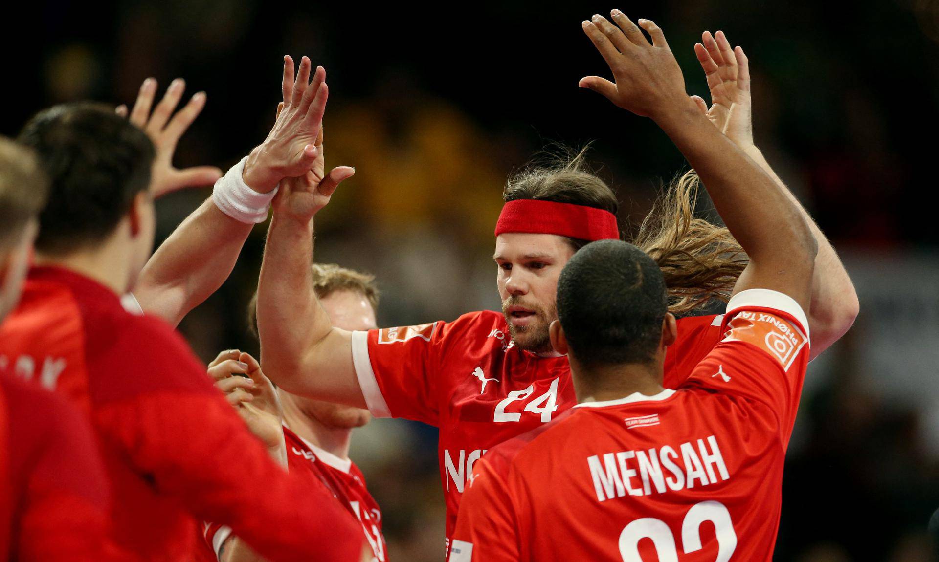 EHF 2024 Men's European Handball Championship - Main Round - Denmark v Netherlands