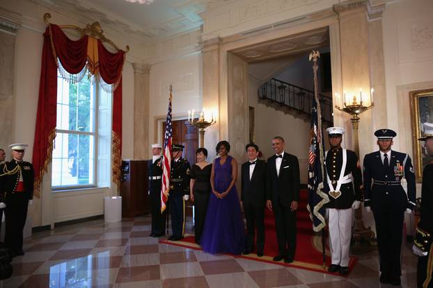 State Dinner For Japanese PM Shinzo Abe - Washington