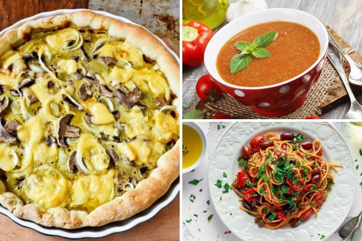 3 odlična recepta, a jeftina za pripremu: Pizza u tavi, juha od rajčice i špageti 'na napuljski'