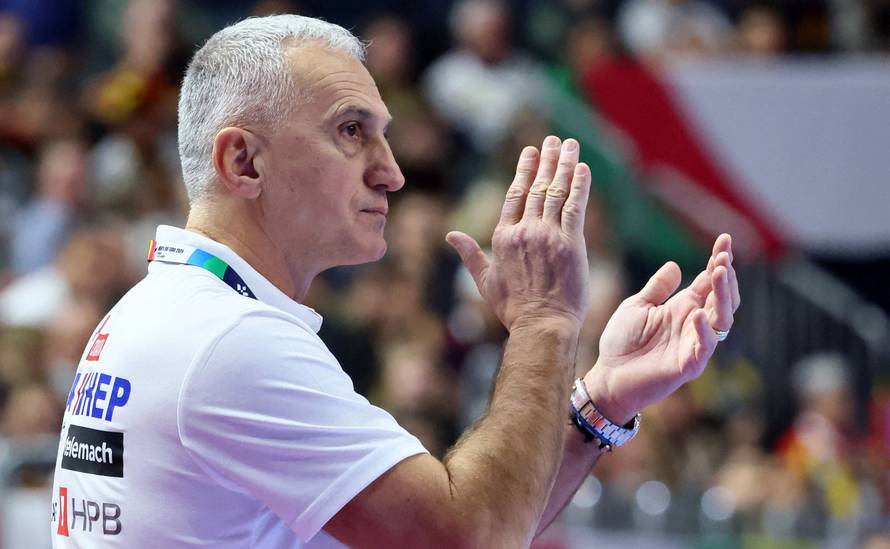 EHF 2024 Men's European Handball Championship - Main Round - France v Croatia