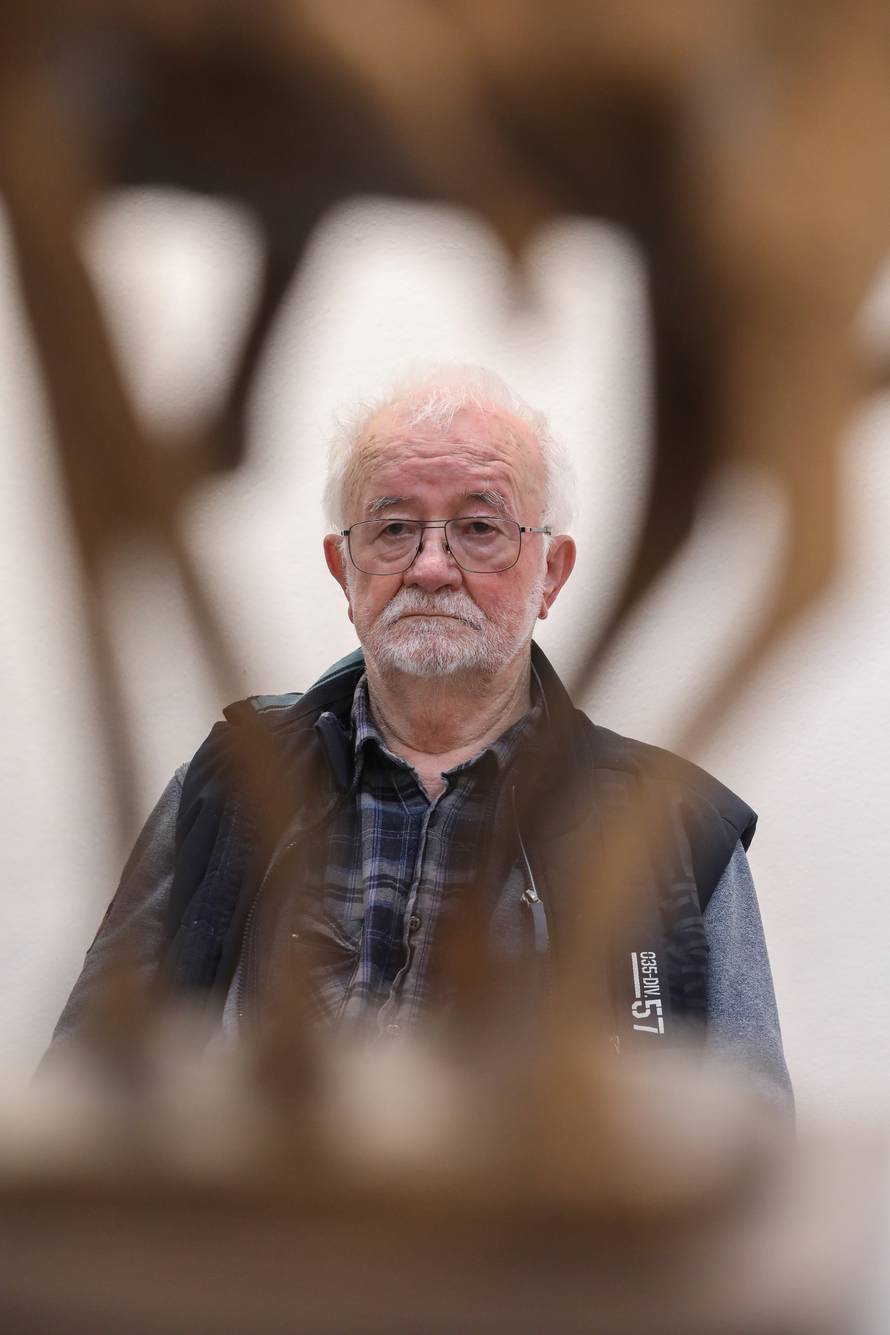 Zagreb: Otvorenje izložbe kipara Stipe Sikirice