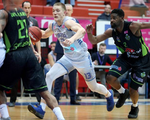 Zagreb: 12. kolo  HT Premijer lige, KK Cibona - KK Adria Oil Škrljevo 