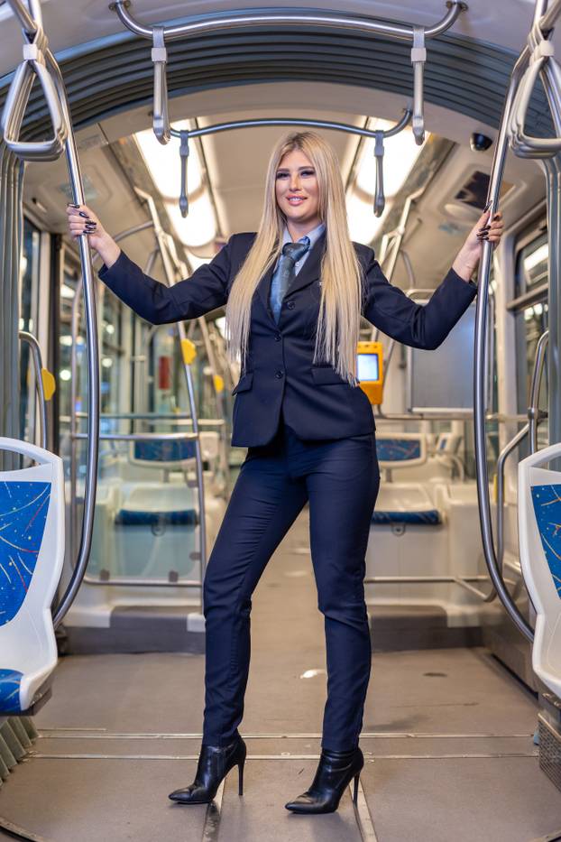 Zagreb: Iva Pandžić,
vozačica tramvaja
