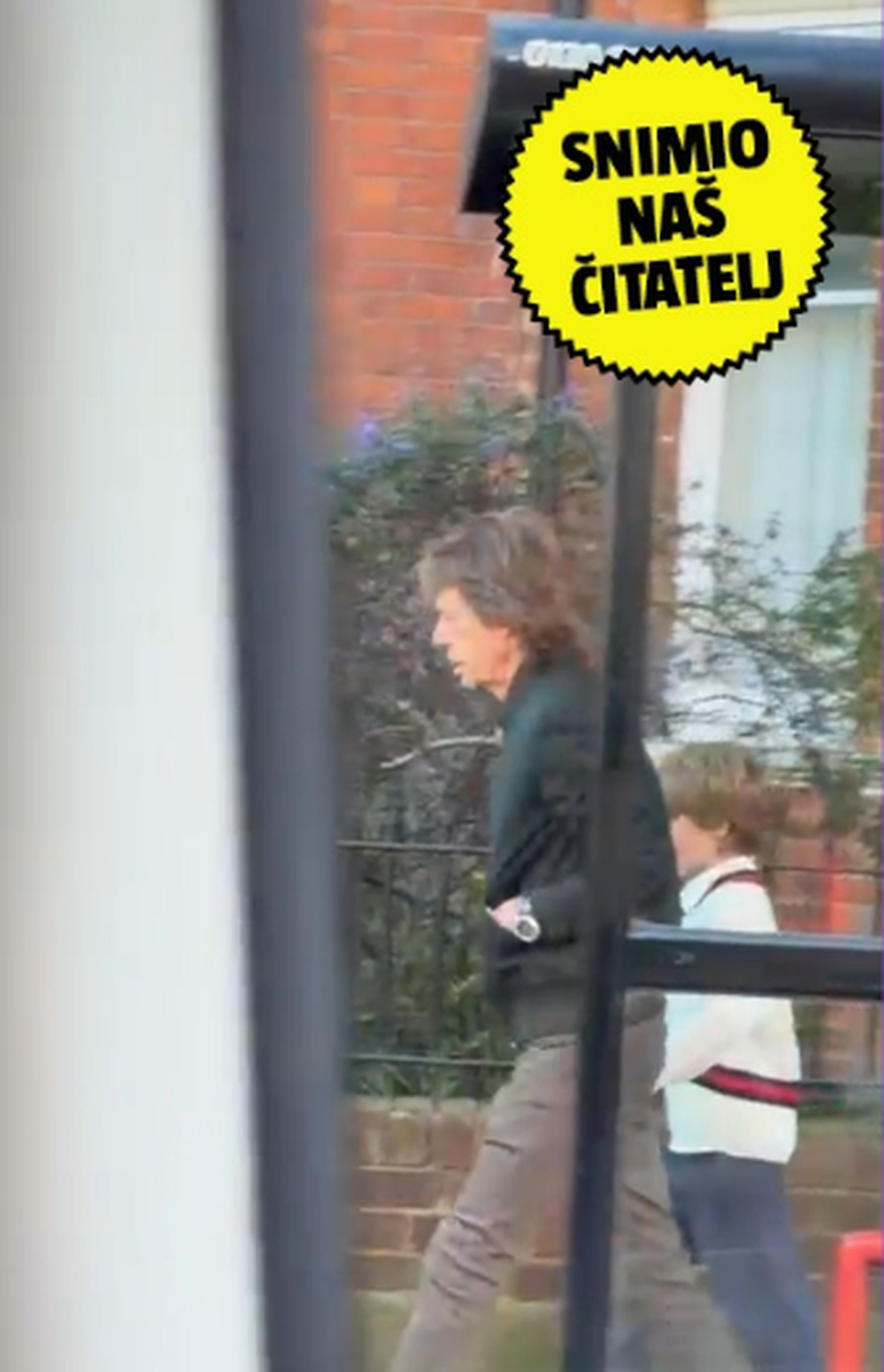 EKSKLUZIVNO Čitatelj 24sata iz Londona snimio Micka Jaggera sa sinom: 'Ne mogu vjerovati!'