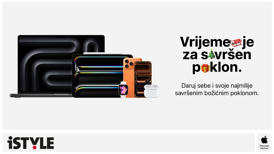 iSTYLE božićna čarolija: najbolji Apple pokloni i posebni uvjeti kupnje