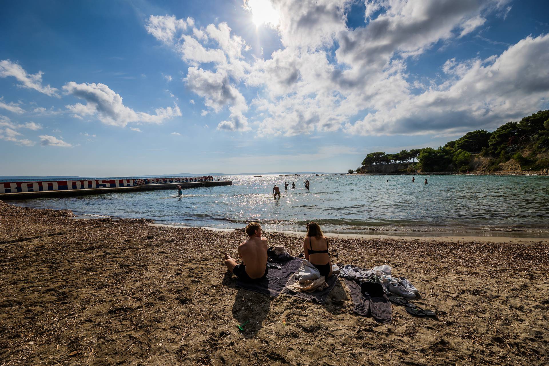 Split: Jesen na plaži