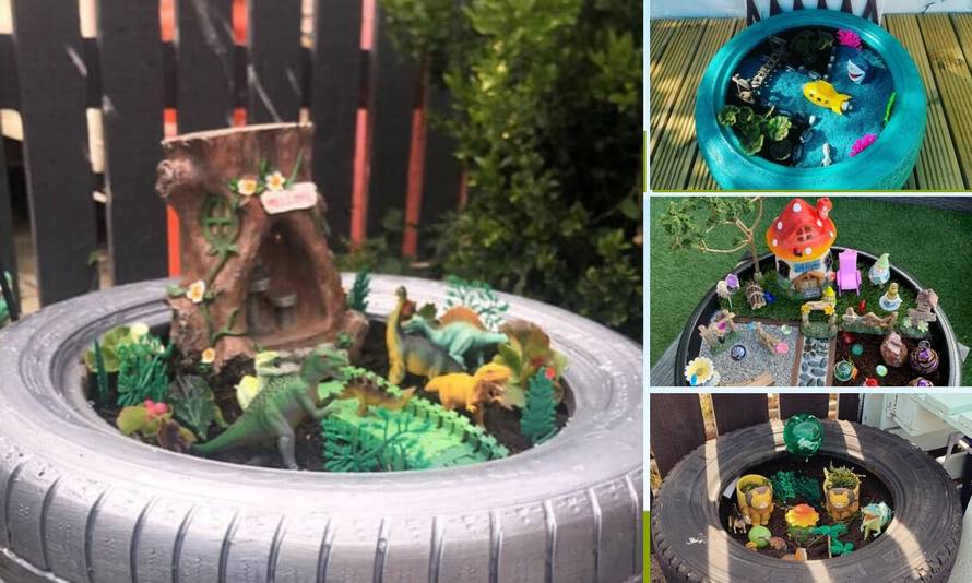 Uradi sam u karanteni: Čarobni vrtovi za dinosaure, ribice...