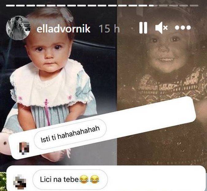 Ella Dvornik objavila je svoje i Charlesove fotke iz djetinstva, a fanovi se šokirali: 'Isti ste!'