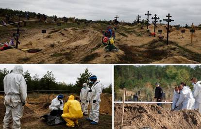 Našli nove masovne grobnice u Ukrajini: Najmlađa žrtva imala je jednu godinu, tu je 78 tijela...